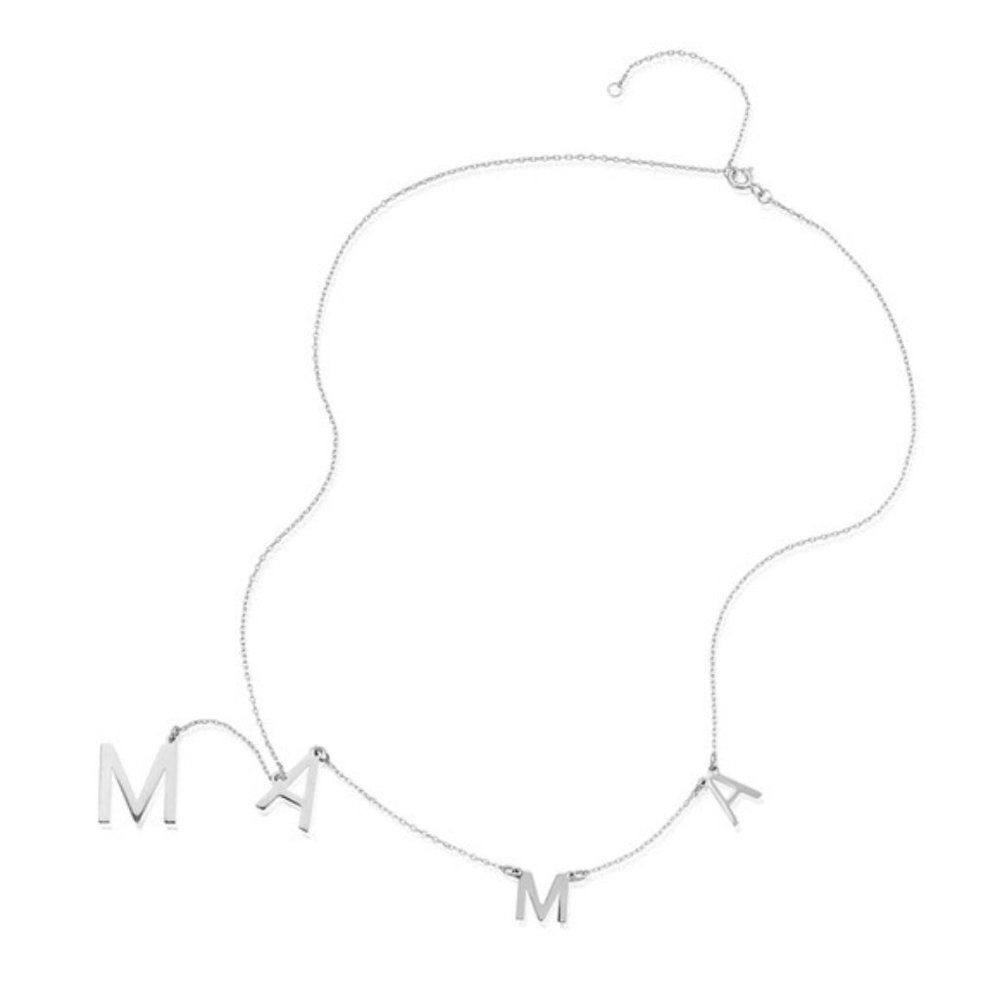 NWT ADORNIA Mama Lariat Necklace in Sterling Silver - Picture 7 of 7
